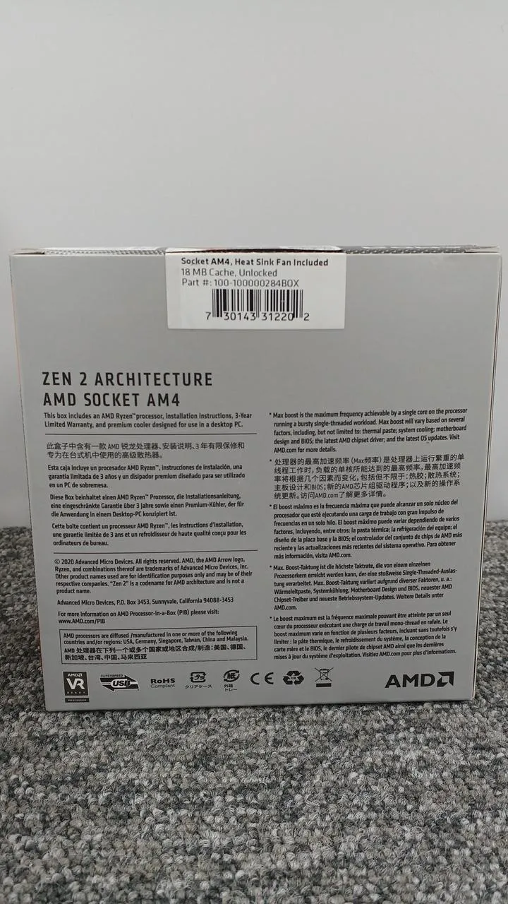 Processeur AMD Ryzen 3 3100
