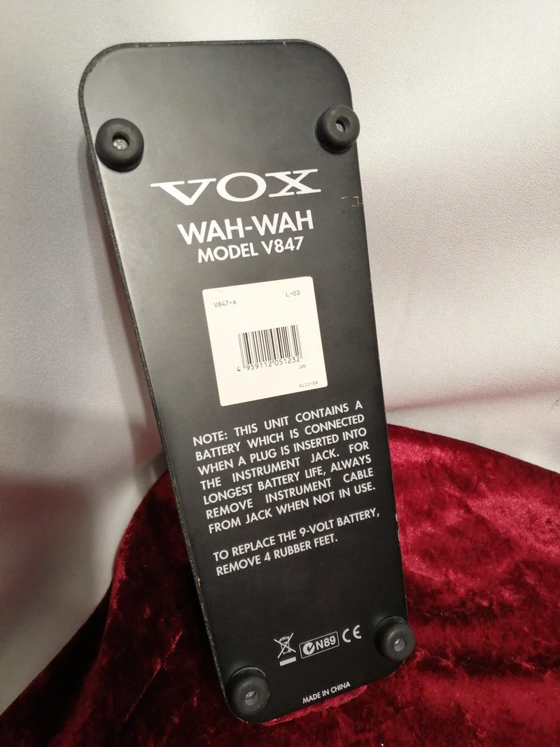 VOX Effects Pedal V847