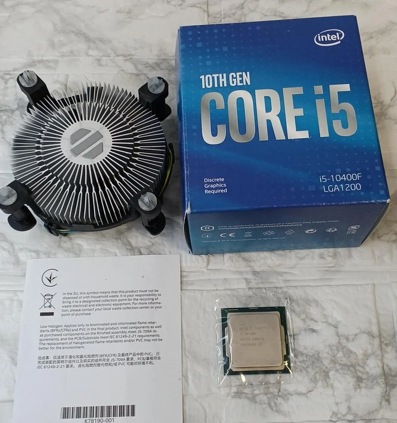 Intel Core i5-10400F CPU