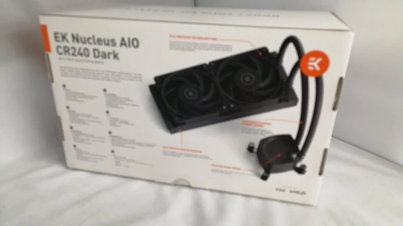 Refroidisseur de processeur à eau EKWB EK-NUCLEUS AIO CR240 DARK