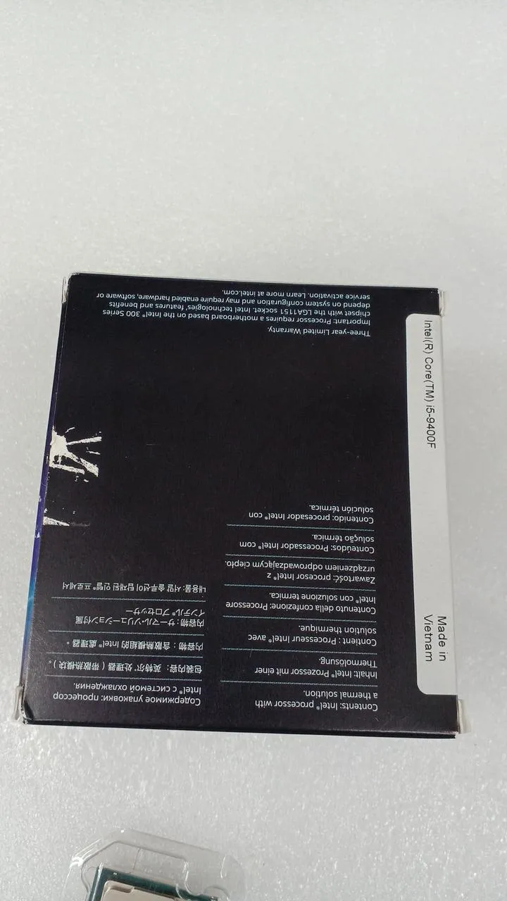 Intel Core i5-9400F CPU