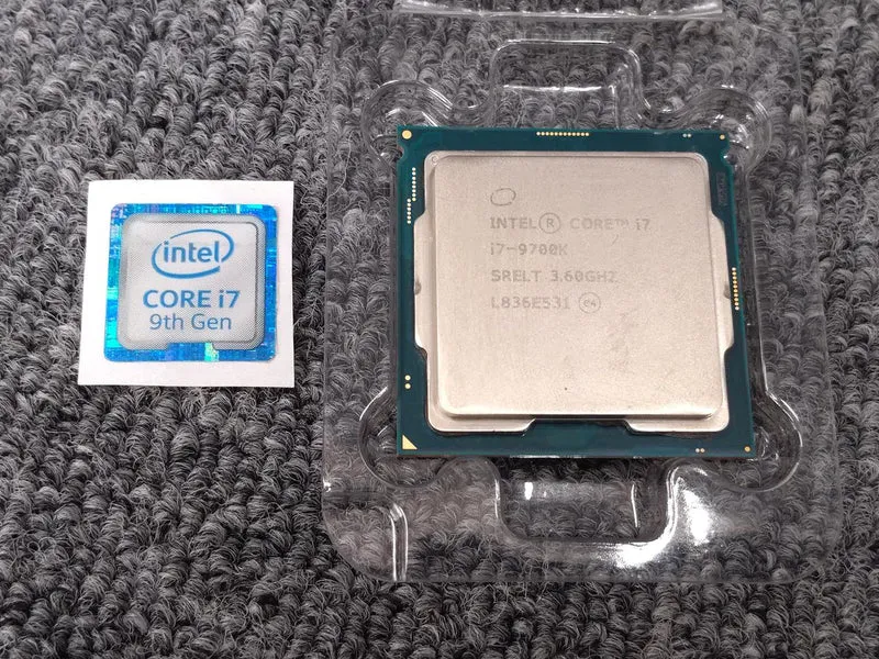 Processeur Intel Core i7-9700K