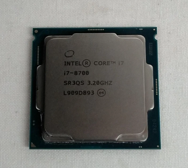 Processeur Intel Core i7-8700 3.2 GHz