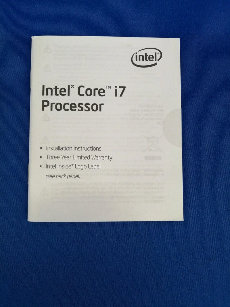 Intel CPU I7-4700 LGA1150