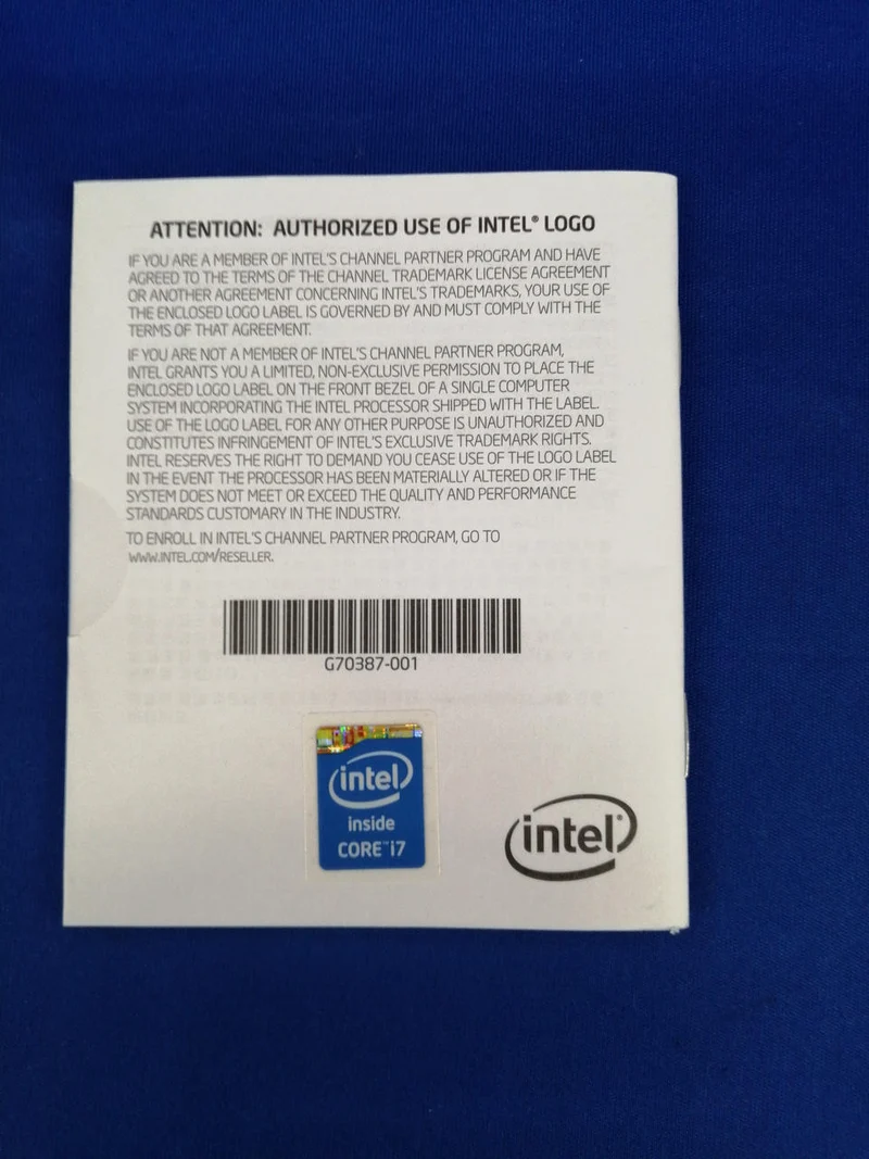 Intel CPU I7-4700 LGA1150
