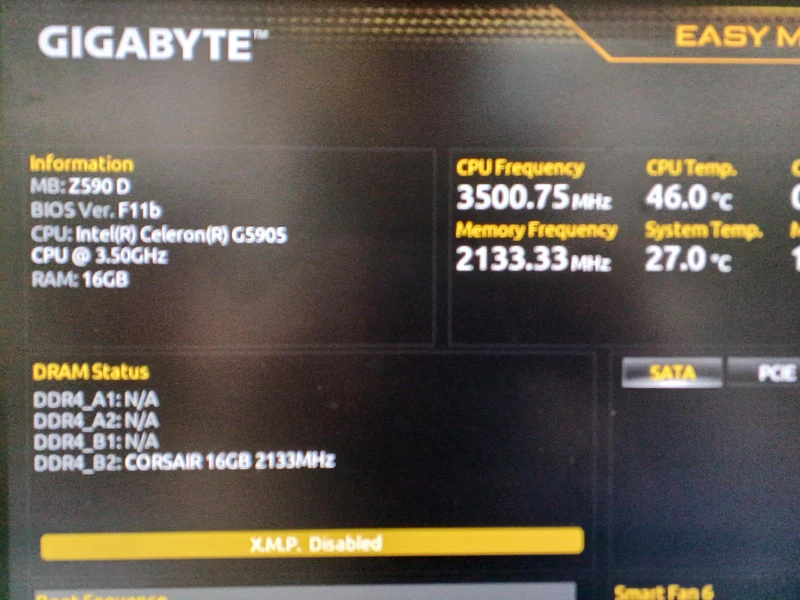 INTEL 10th Gen CPU Celeron G5905