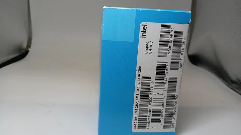 Processeur Intel Core i3-10105F / 3.7 GHz / 6 Mo