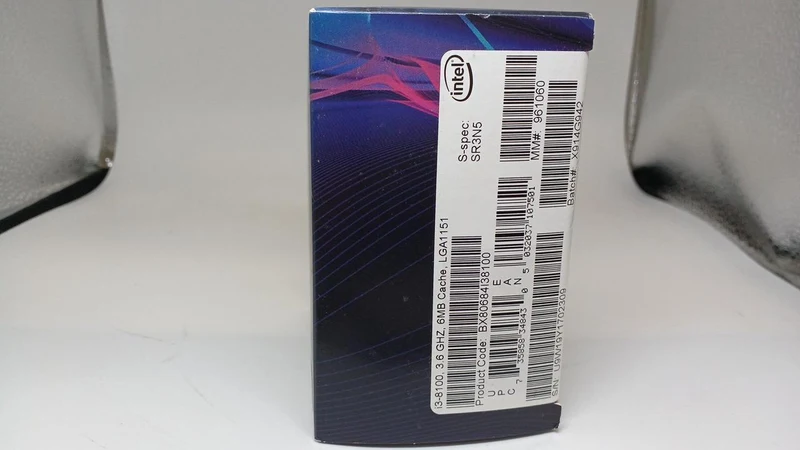 Processeur Intel Core i3-8100 LGA1151