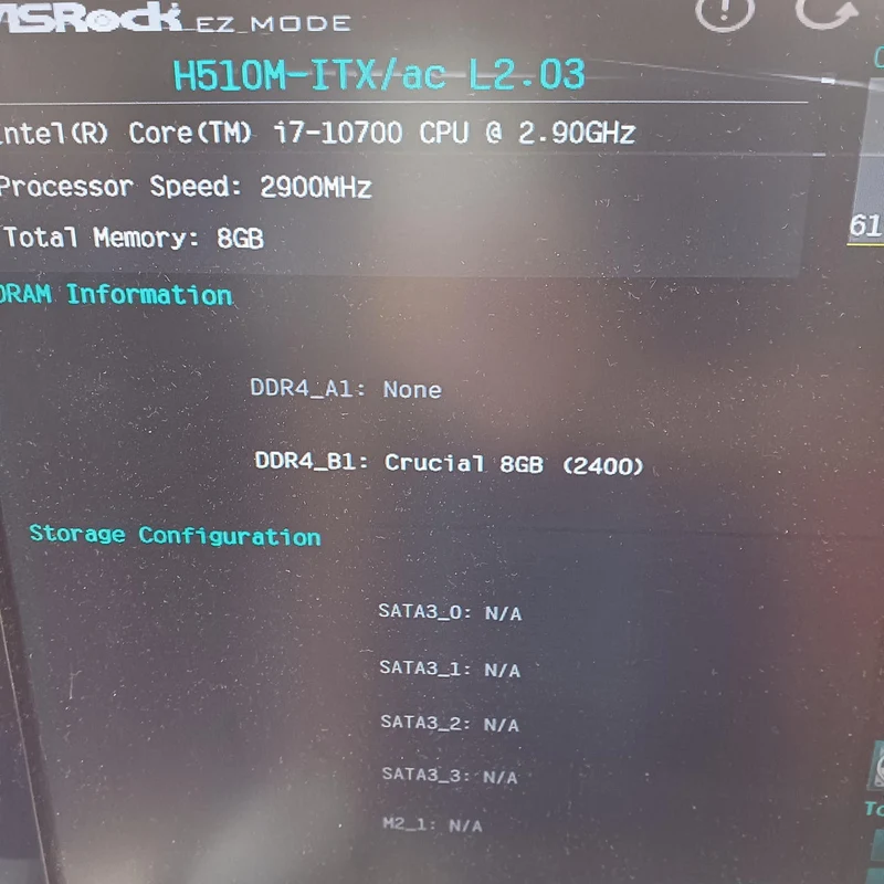 Processeur Intel Core i7-10700
