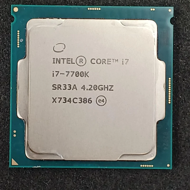 Intel Core i7-7700K CPU