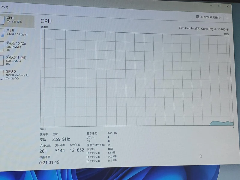 Processeur Intel Core i7-13700KF 3.40 GHz LGA1700