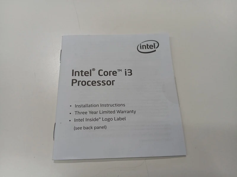 Processeur Intel Core i3-7100 3.9 GHz