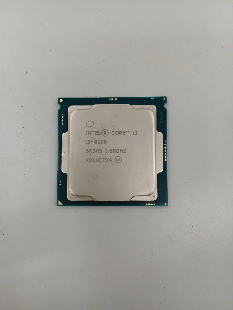 Processeur Intel Core i3-8100 à 3.60 GHz