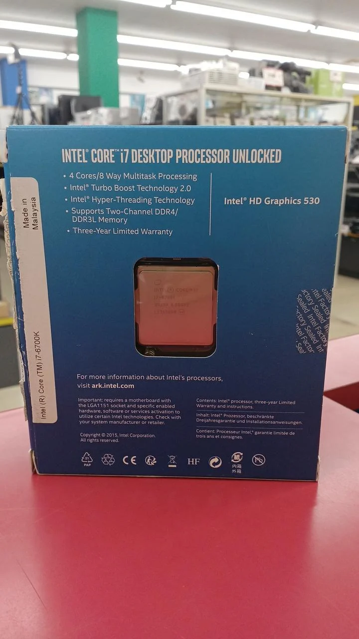 Intel Core i7-6700K CPU