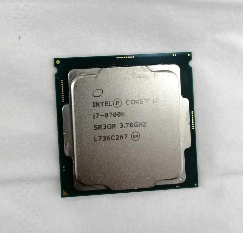 Intel CPU i7-8700K 3.70GHz