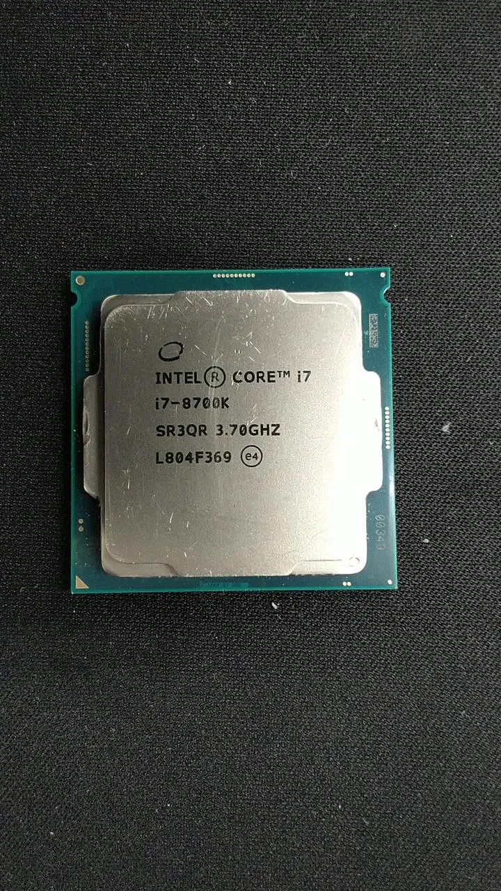 Processeur Intel Core i7-8700K