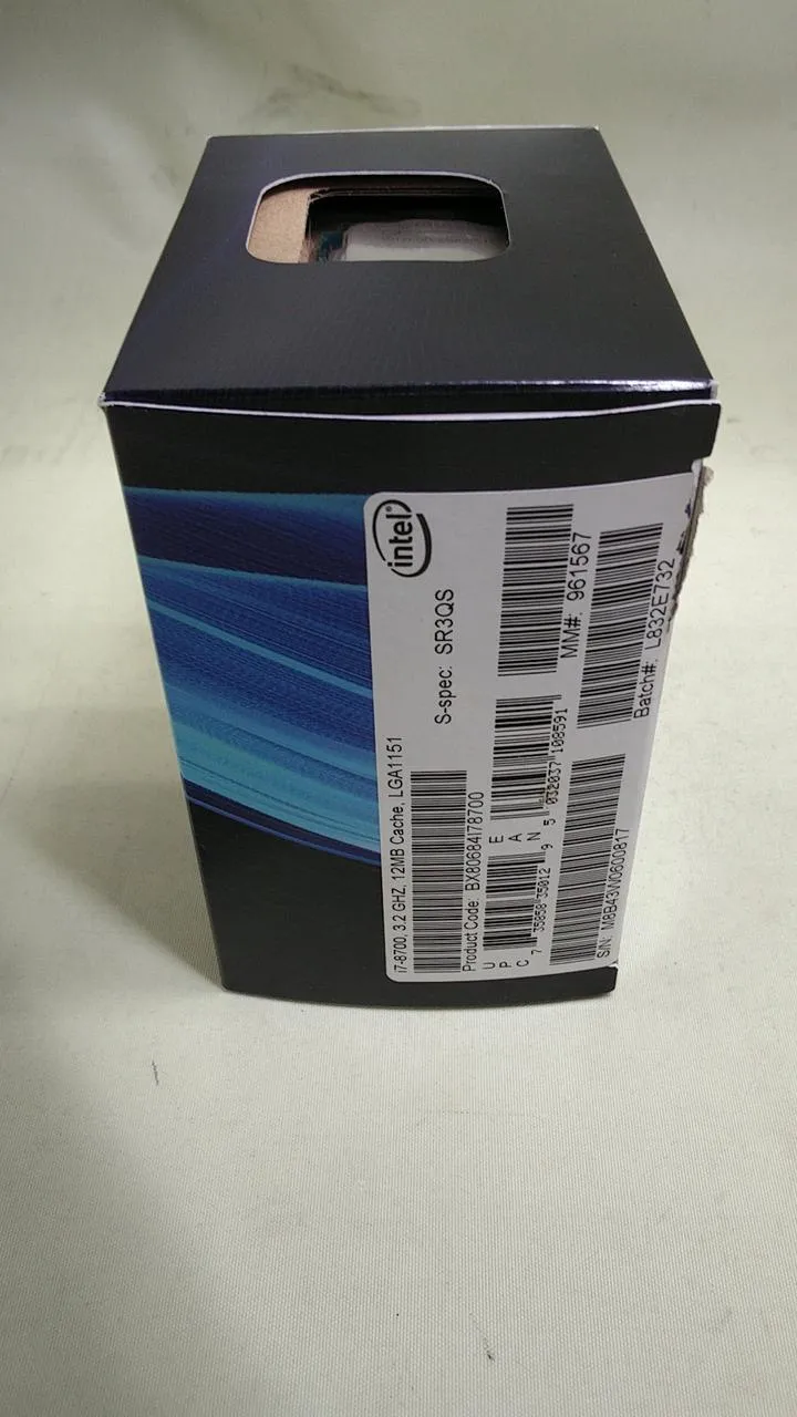 Intel Core i7-8700 CPU