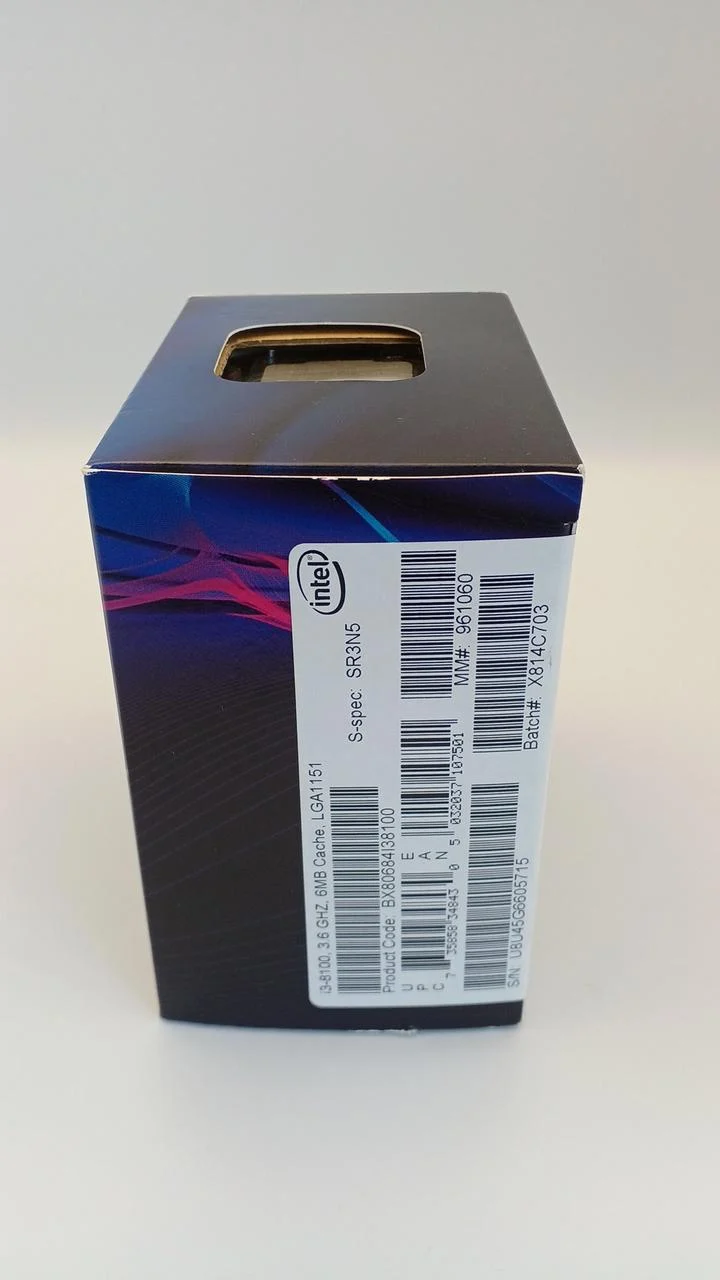 Boîtier processeur Intel Core i3-8100
