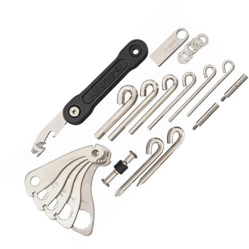 OMEGAKEY On-The-Road Multi-Tool Black