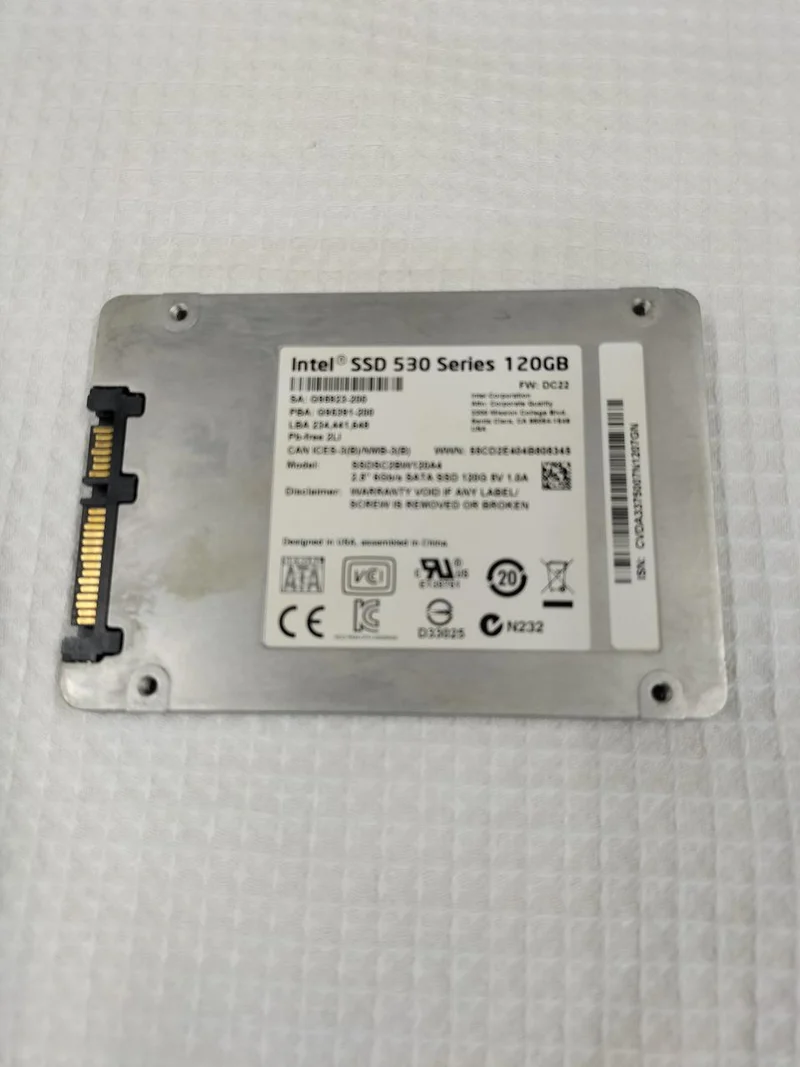 INTEL 2.5" SSD SSDSC2BW120A4