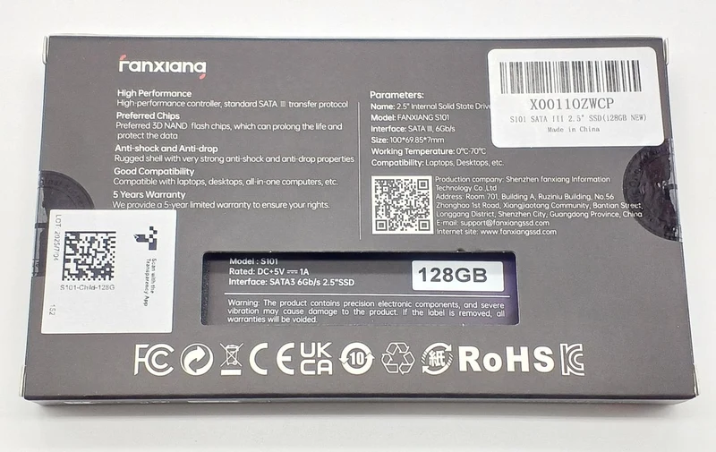 FANXIANG 2.5-inch SSD S101