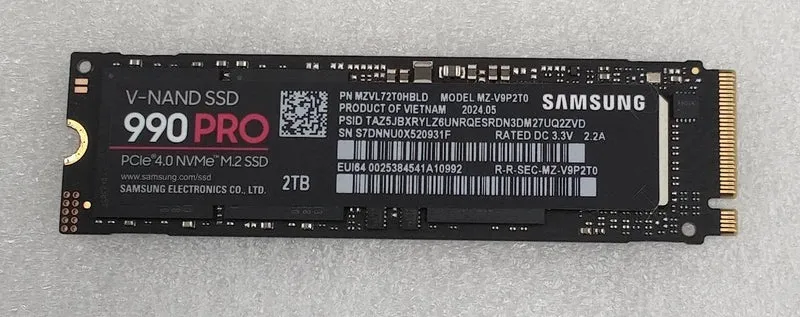 SSD SAMSUNG 990PRO 2 To