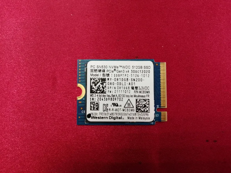 SSD WD SDBPTPZ-512G-1012