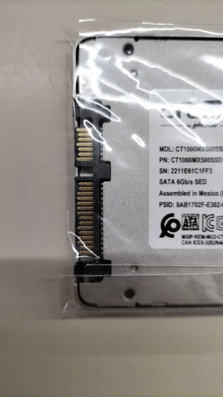 SSD Crucial (1 To) CT1000MX500SSD1