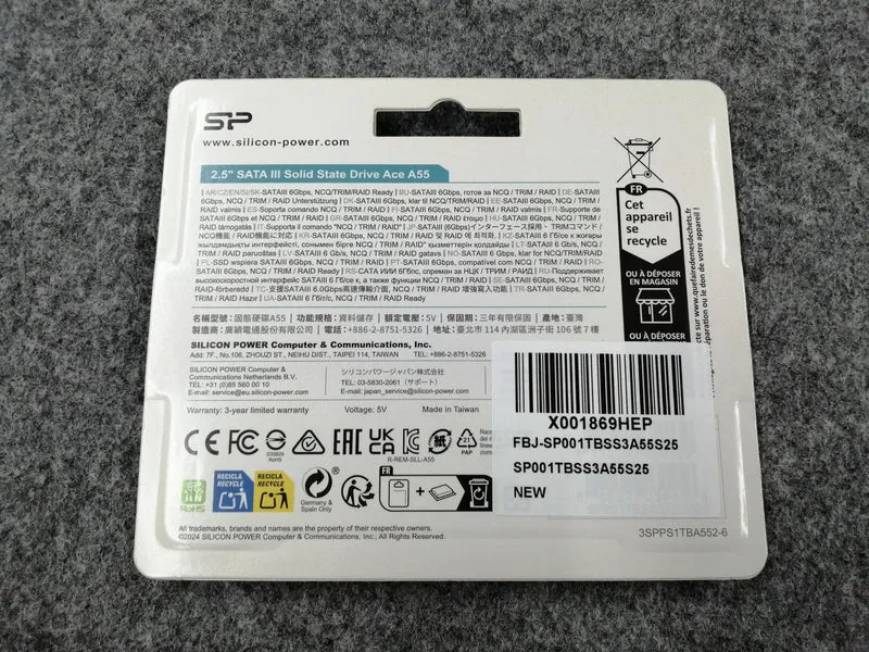 SILICON POWER SSD 2.5 pouces ACE A55 SP001TBSS3A55S25
