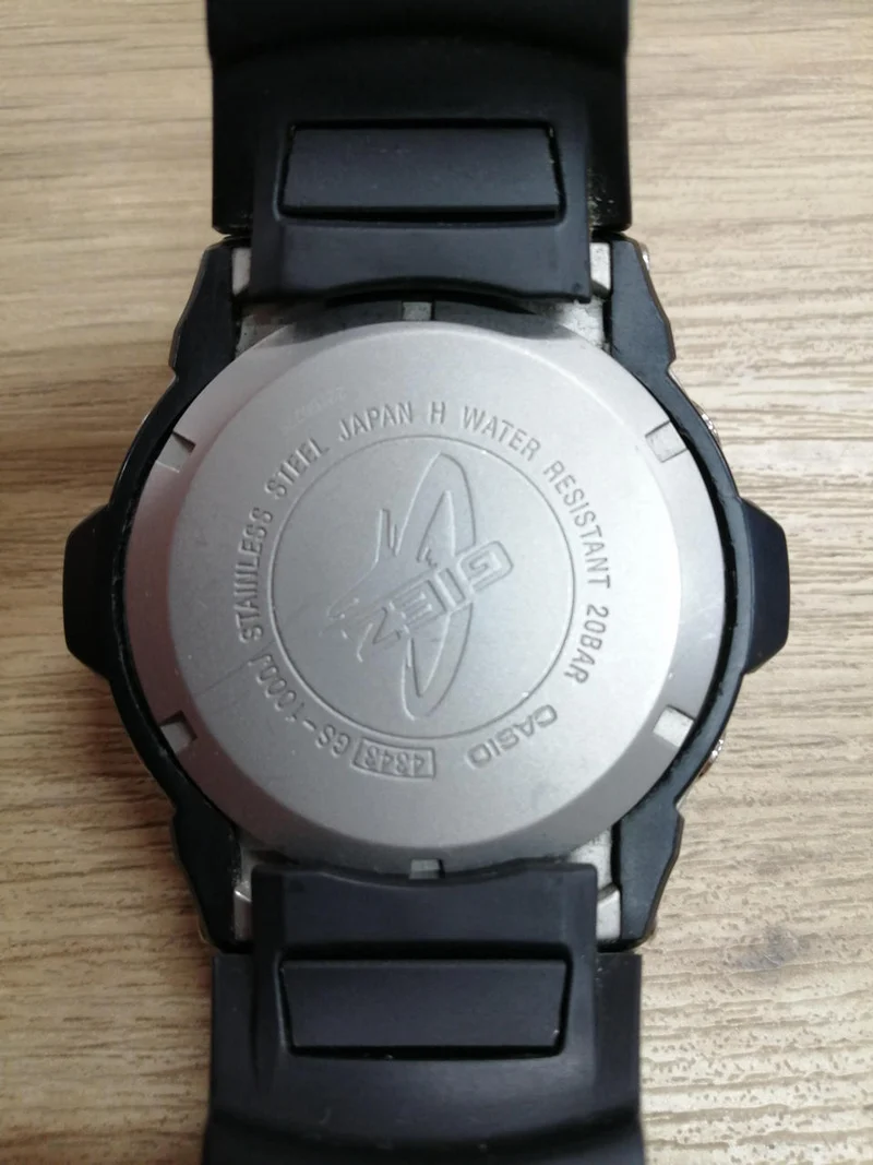 CASIO G-SHOCK BLK/GS-1000J