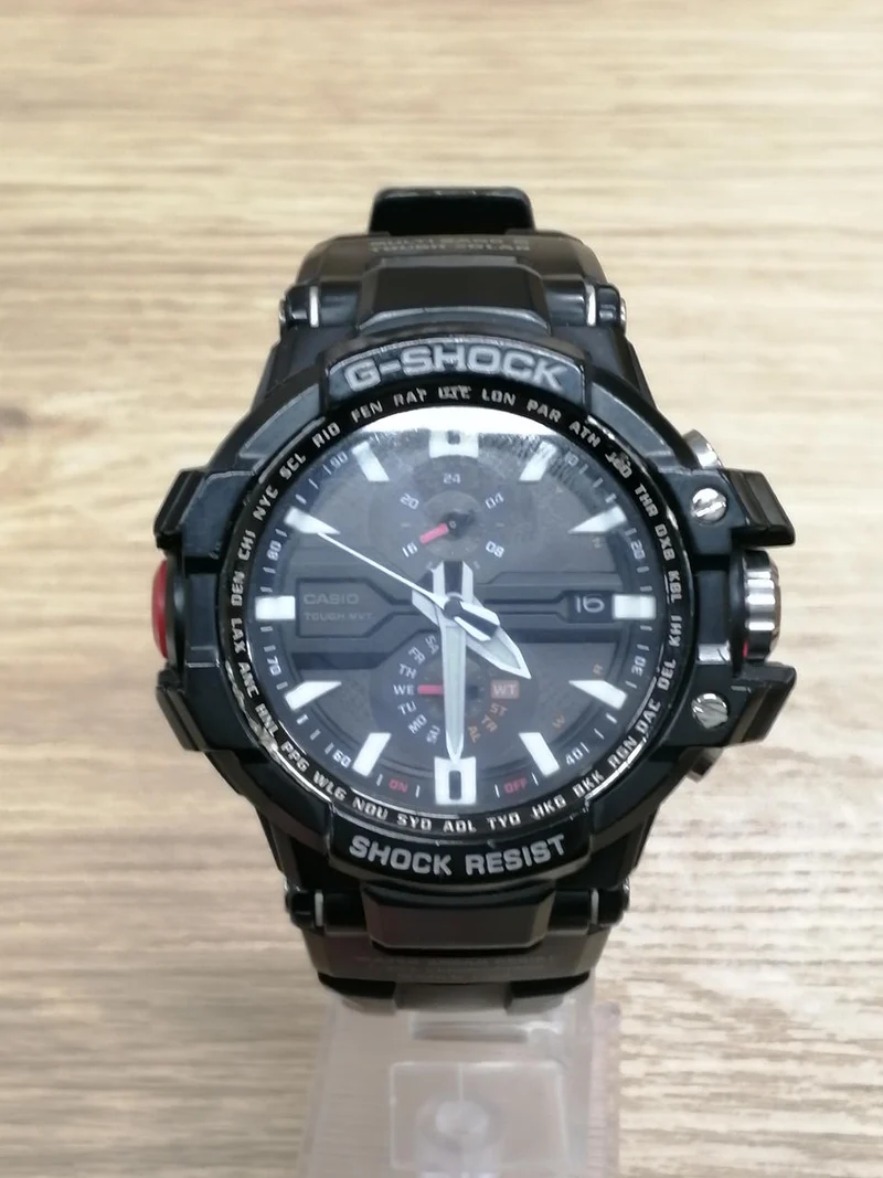 CASIO G-SHOCK NOIR/GW-A1000/Rayures