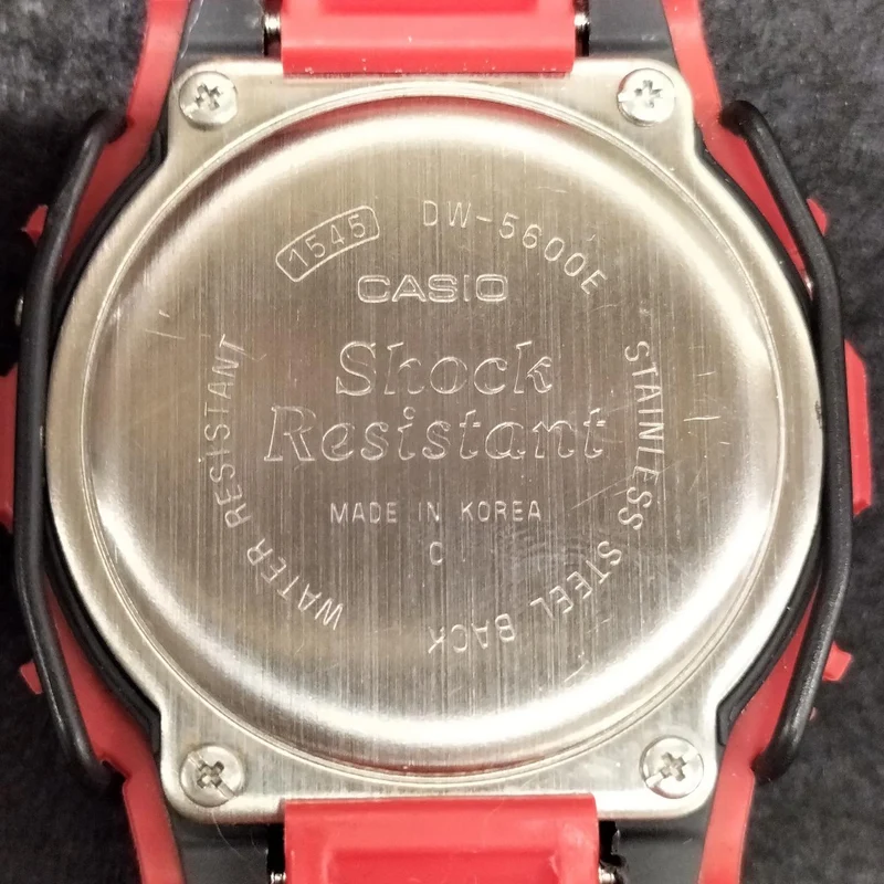 CASIO G-SHOCK DW-5600E