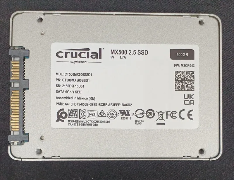 CRUCIAL SSD CT500MX500SSD1