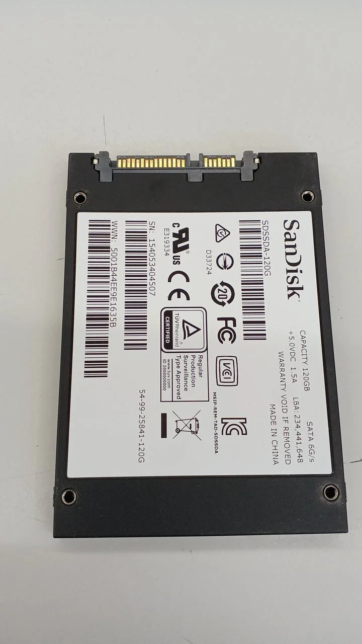 SSD SANDISK 120 Go SDSSDA-120G