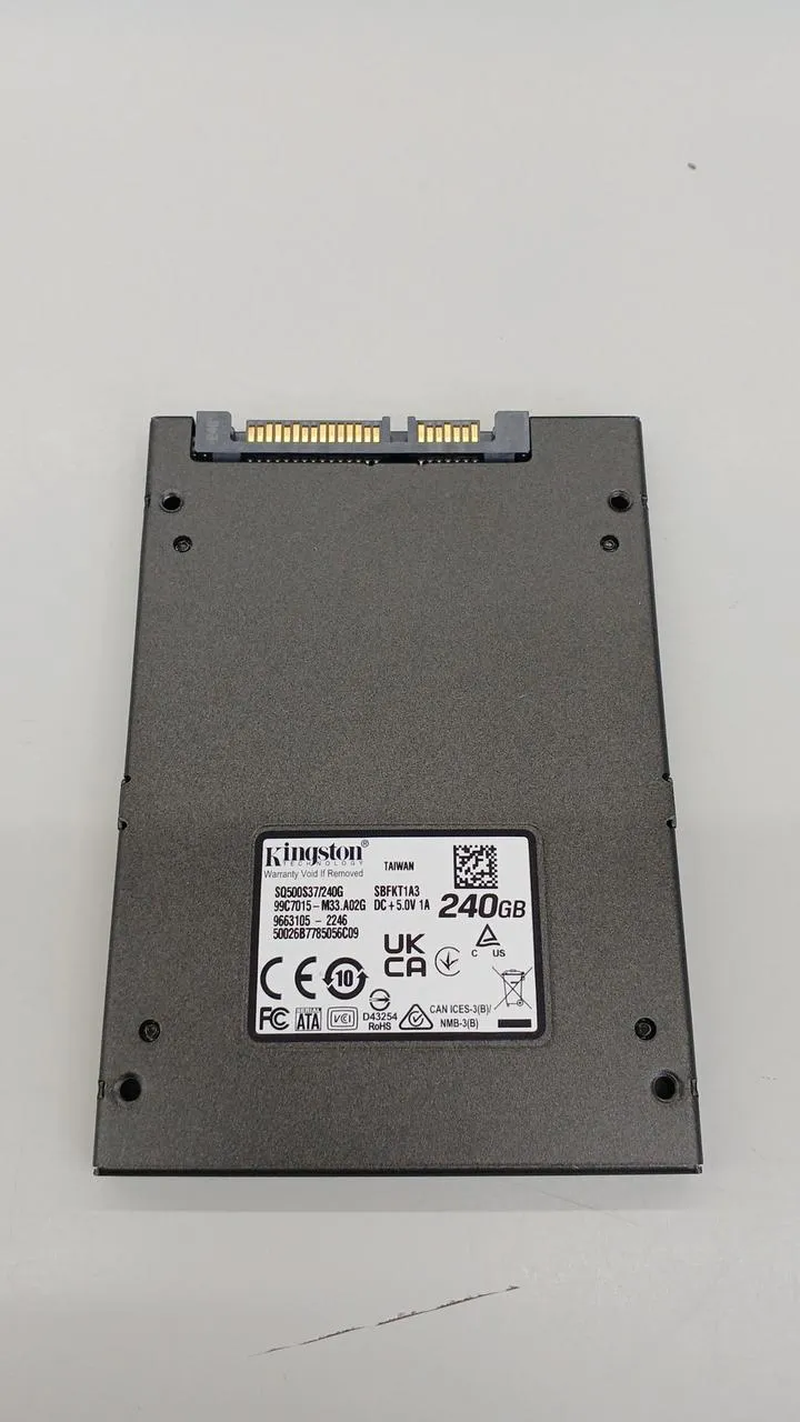 KINGSTON TECHNOLOGY SSD 240GB SQ500S37/240G