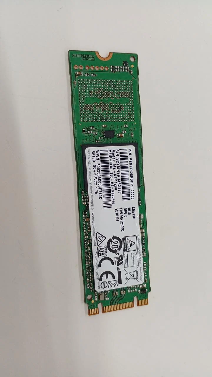 SAMSUNG M.2 128GB MZ-NTY1280