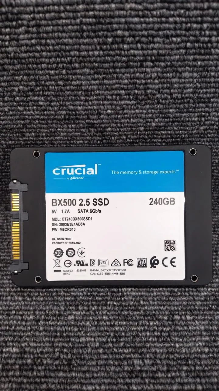 SSD CRUCIAL CT240BX500SSD1