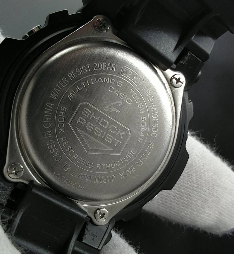 Montre-bracelet CASIO (solaire) G-SHOCK AWG-M100SBC