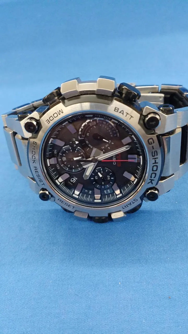 CASIO Solar Radio-Controlled Wristwatch MTG-B3000D-1AJF