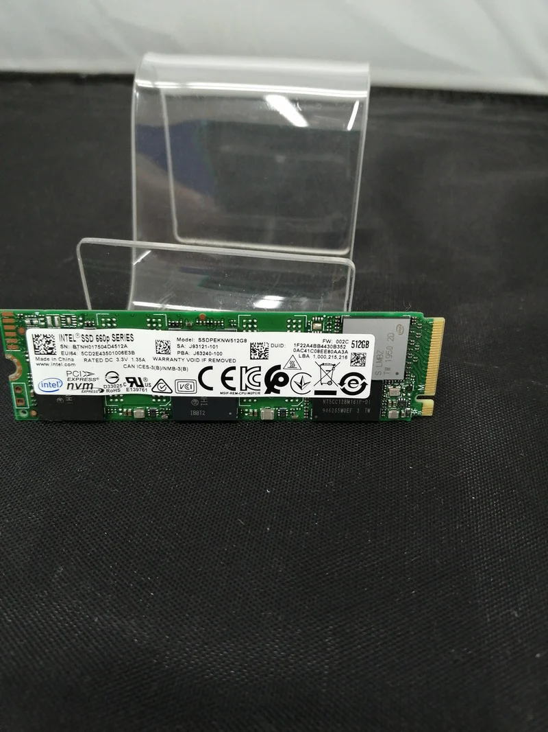 SSD Intel M.2 SSDPEKNW512 Go