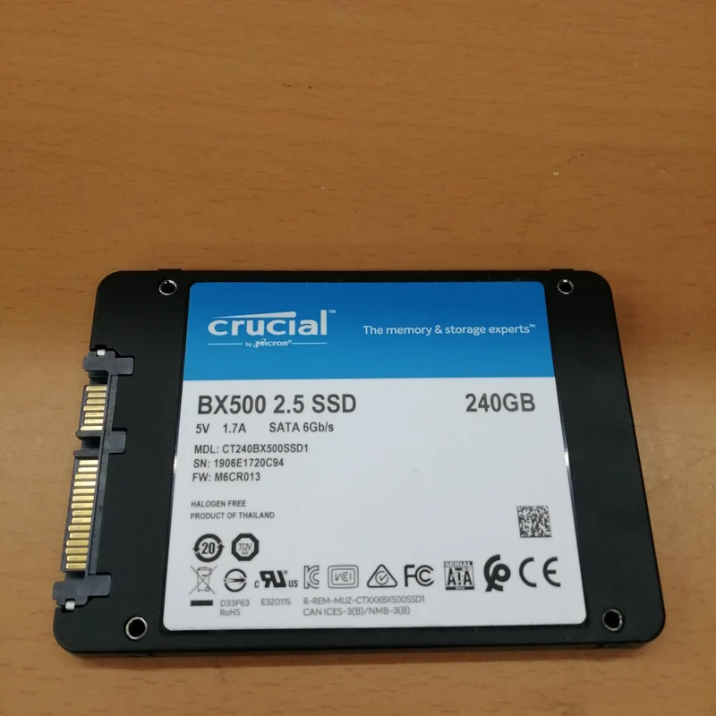 ARUCIAL SATA SSD(240GB) BX500 2.5 SSD