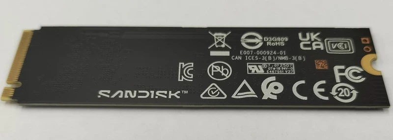 SSD M.2 WESTERN DIGITAL SN8100 2 To
