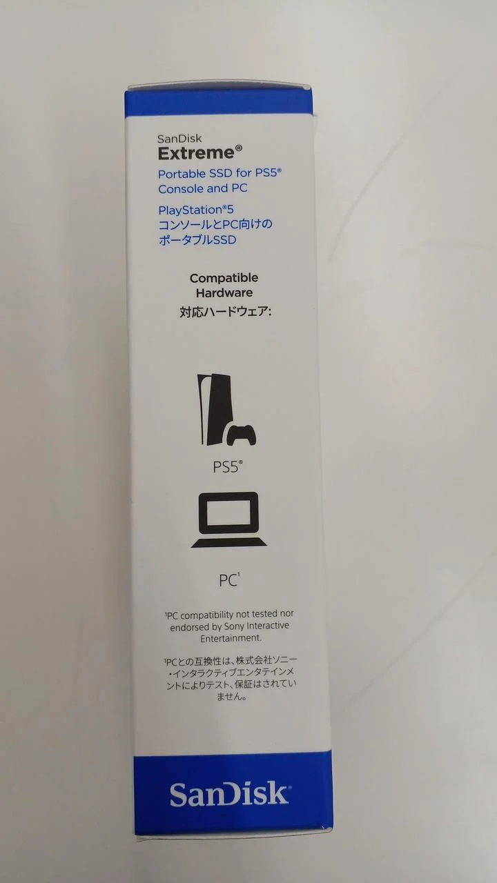 SSD externe SANDISK SDSSDE62P-1T00-J25