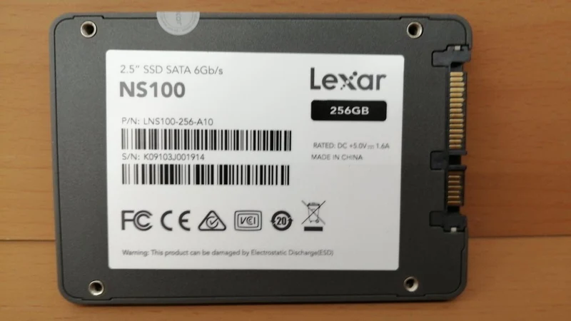 SSD LEXAR MEDIA 256 Go NS100