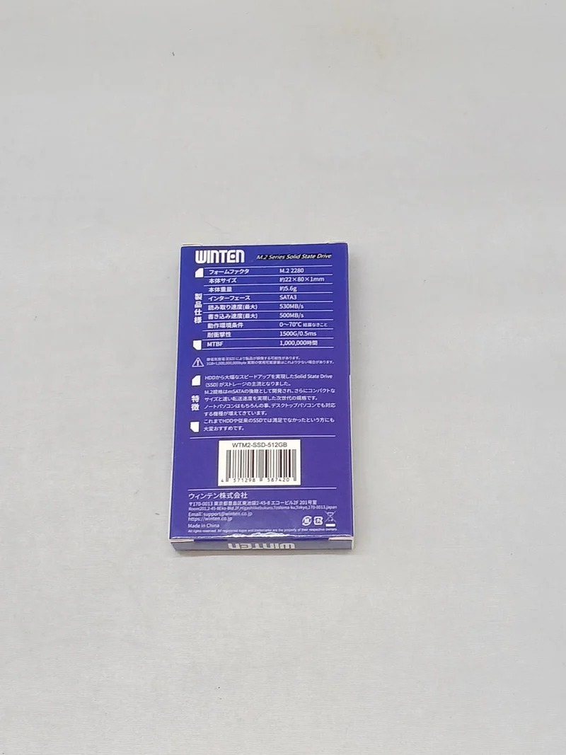 WINTEN M.2 SATA SSD 512GB WTM2-SSD-512GB