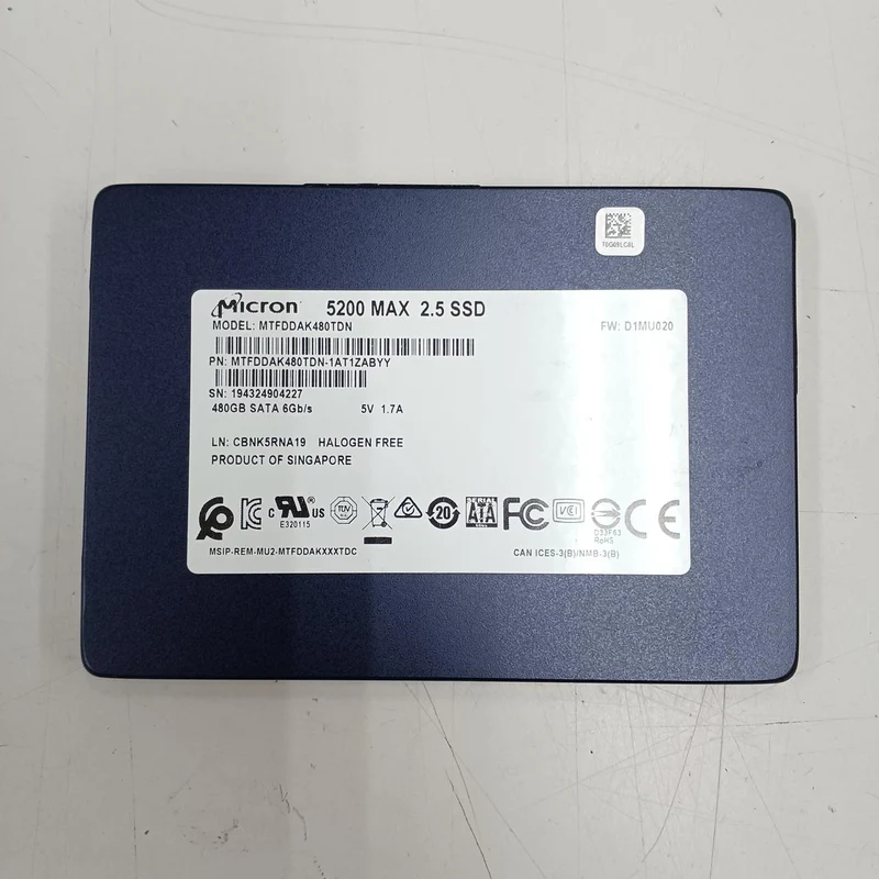 MICRON SSD MTFDDAK480TDN