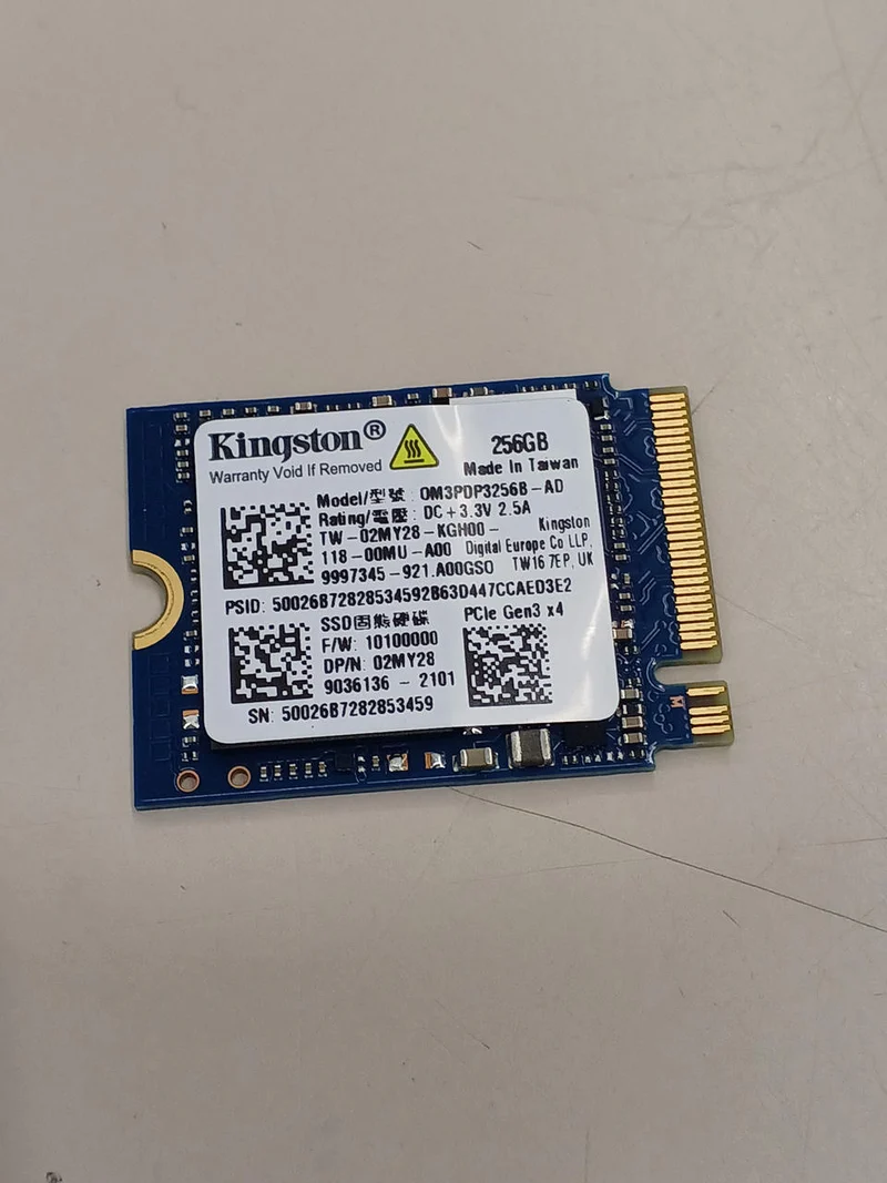 KINGSTON M.2 2230 NVME SSD 256GB OM3PDP3256B-AD
