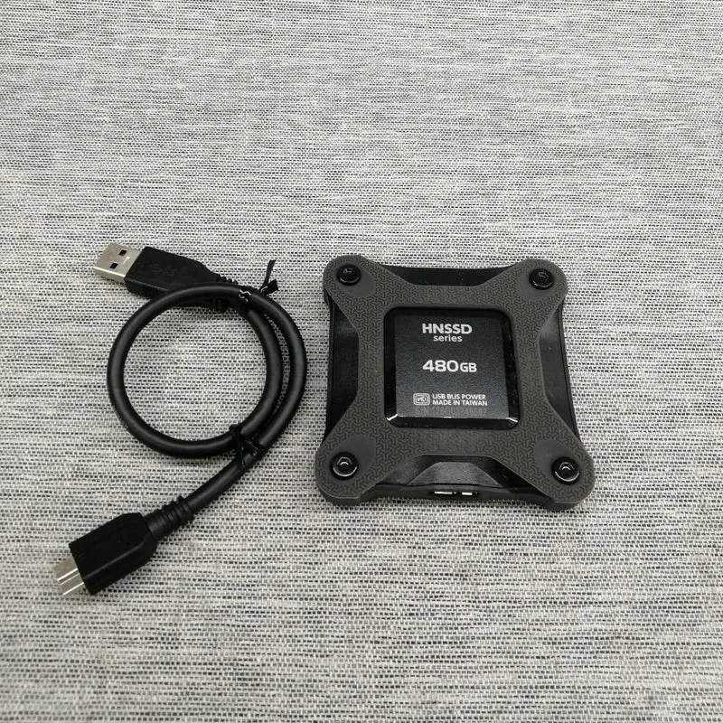 I/O DATA External SSD HNSSD-480BK