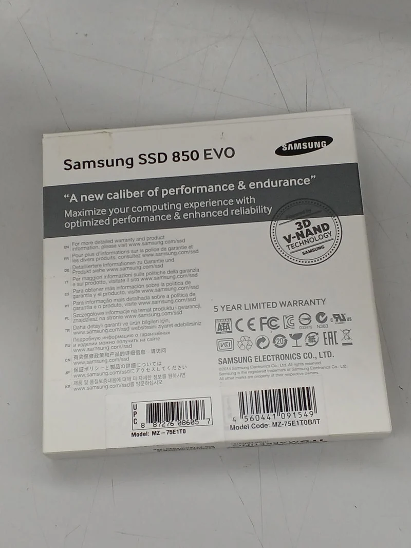 SAMSUNG SSD 1TB MZ75E1T0BIT