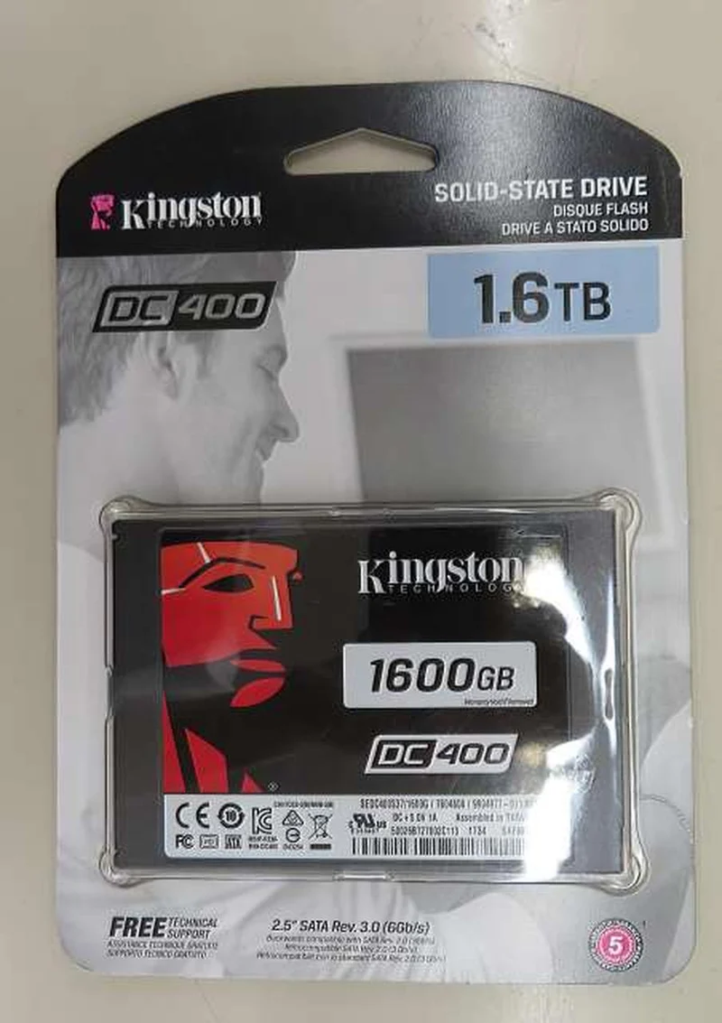 KINGSTON [Unopened] 1.6TB 2.5-inch SSD SEDC400S37/1600G